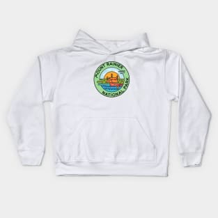 Mount Rainier National Park Washington Kids Hoodie